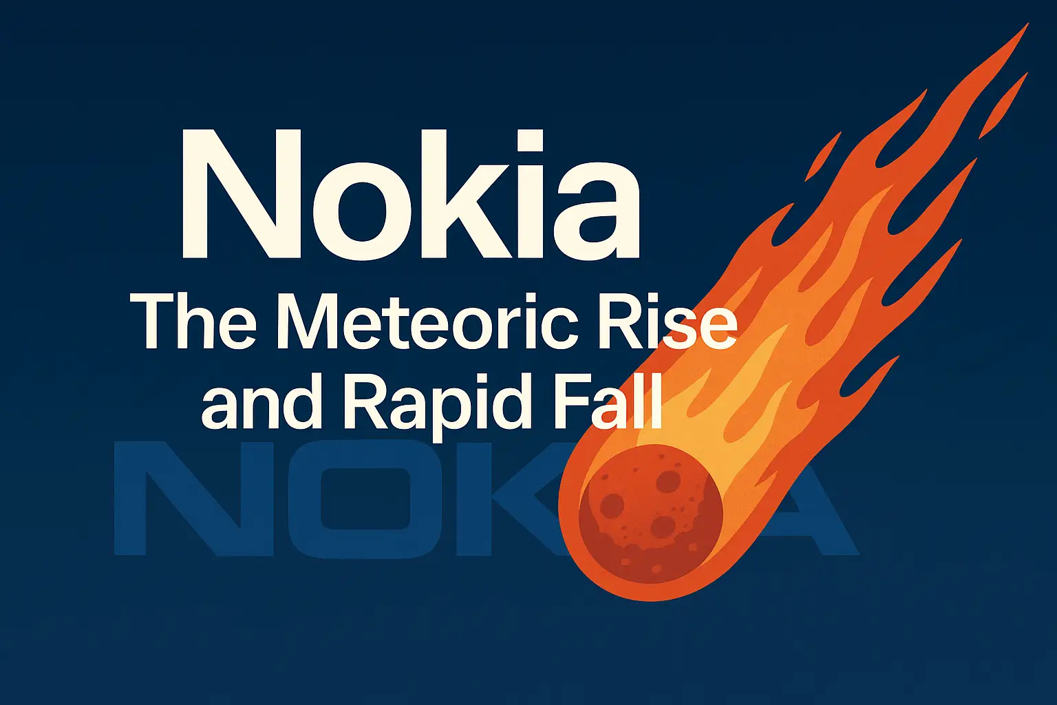 Nokia: The Meteoric Rise and Rapid Fall